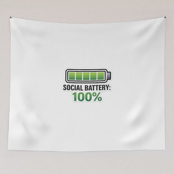 Item preview, Social battery 100% designed and sold by Tur-estore.
