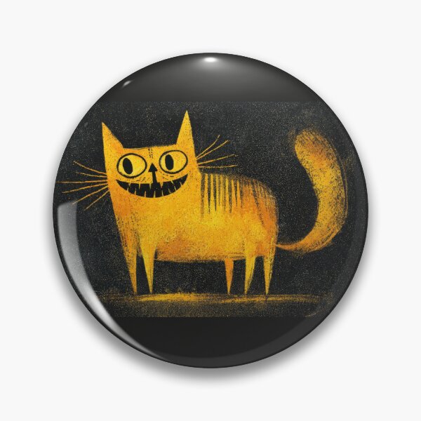 Item preview, Cute cartoon cat looks at viewer designed and sold by anytka.