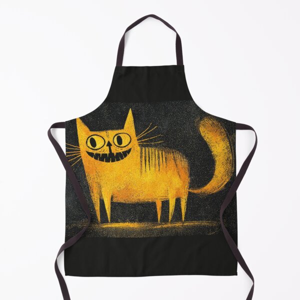 Item preview, Cute cartoon cat looks at viewer designed and sold by anytka.