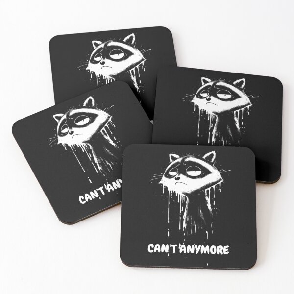 Item preview, Funny Raccoon Meme Collection – Can’t Anymore Raccoon Meme Burnout Relatable Dark Humor designed and sold by MiraLumeStudio.