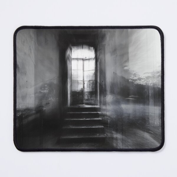 Item preview, Ethereal Liminal Staircase in Abandoned Ruins – Surreal Ghostly Double Exposure designed and sold by EK-World.