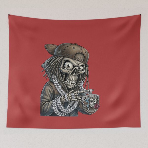 Item preview, Urban Skeleton Streetwear Illustration designed and sold by Nuckleheadbrand.