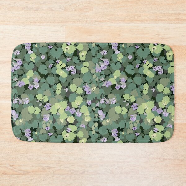 Item preview, Creeping Charlie Tiny Purple Groundcover - Desaturated designed and sold by eeszarek.