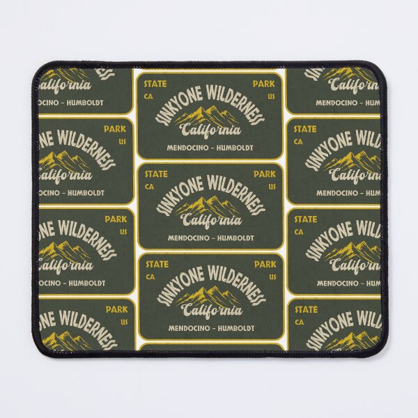 Item preview, Sinkyone Wilderness State Park, Mendocino - Humboldt, California, badge design designed and sold by Wanderful-roads.