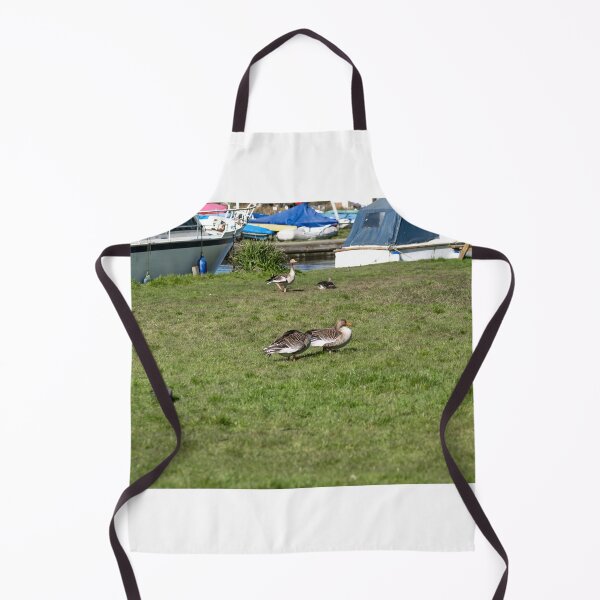 Item preview, Greylag geese on the river bank designed and sold by yackers1.