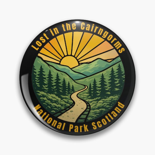 Item preview, Lost in the Cairngorms National Park Scotland Hiking  designed and sold by ketkacreations.