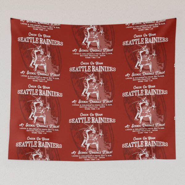 Item preview, Cheer On Your Seattle Rainiers designed and sold by Normbot2000.