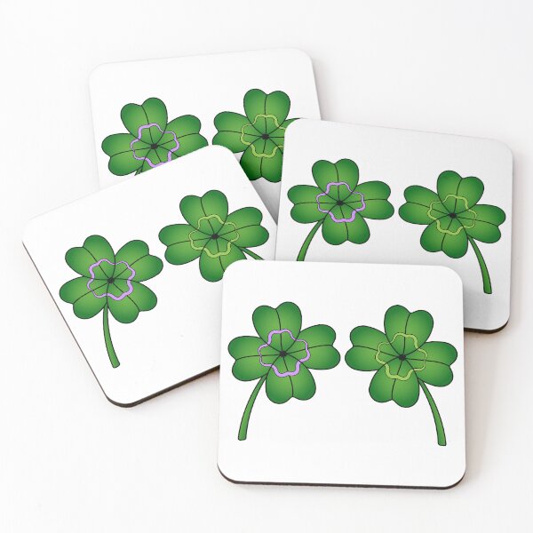 Item preview, Double Four Leaf Clovers designed and sold by ajoymoon.