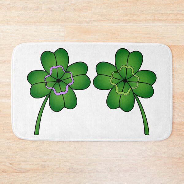 Item preview, Double Four Leaf Clovers designed and sold by ajoymoon.