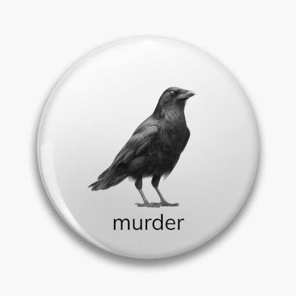 Item preview, Animal Groups: Crow Murder Candid designed and sold by WhimsyWildWear.
