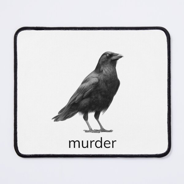 Item preview, Animal Groups: Crow Murder Candid designed and sold by WhimsyWildWear.