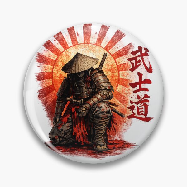Item preview, Bushido Samurai Rising Sun Warrior Design designed and sold by ssmg80.