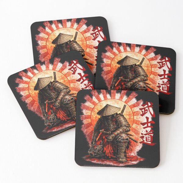 Item preview, Bushido Samurai Rising Sun Warrior Design designed and sold by ssmg80.