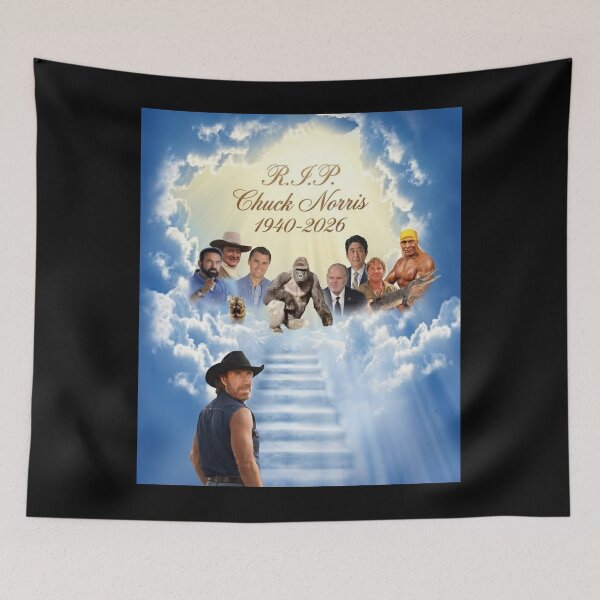 Item preview, Chuck Norris designed and sold by funeralbeat.