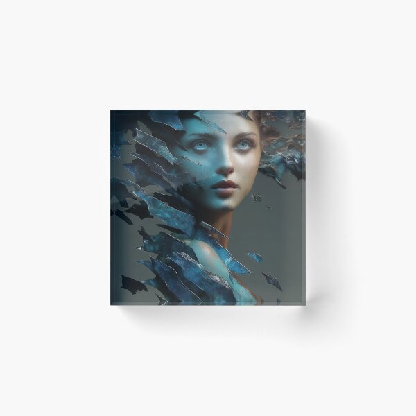 Item preview, Fractured Tide of Consciousness designed and sold by oanaunciuleanu.
