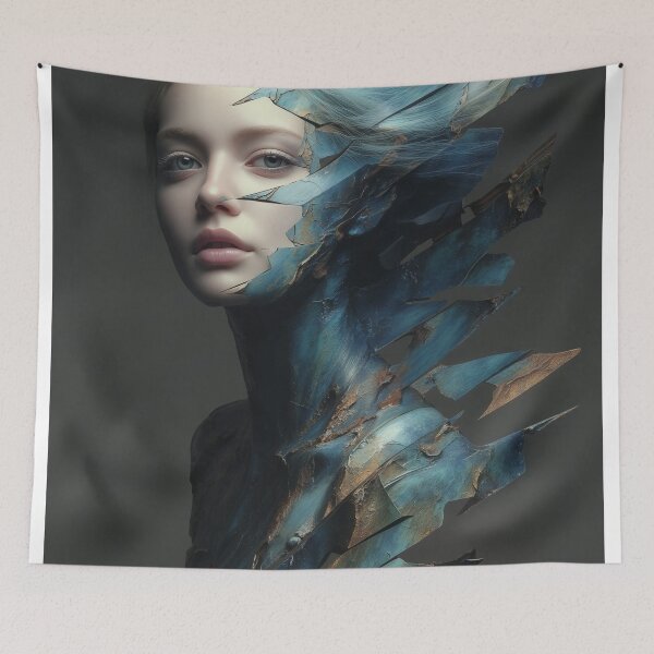 Item preview, Fractured Tide of Consciousness designed and sold by oanaunciuleanu.