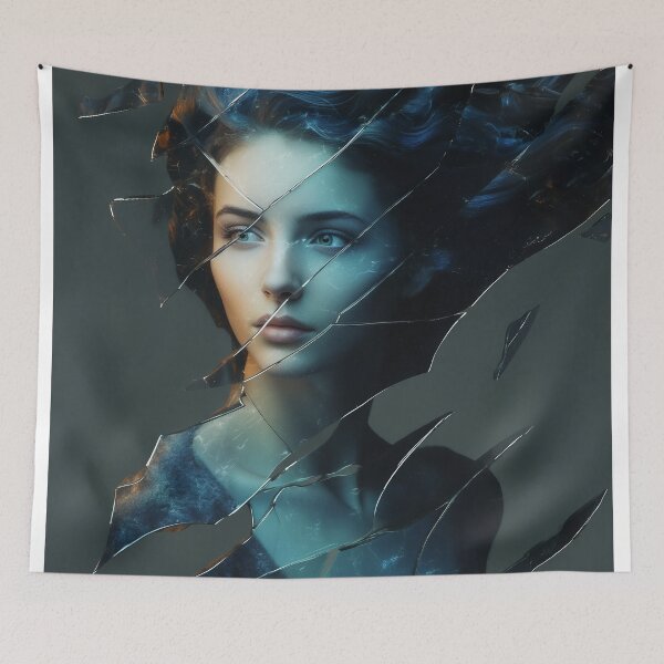 Item preview, Fractured Tide of Consciousness designed and sold by oanaunciuleanu.