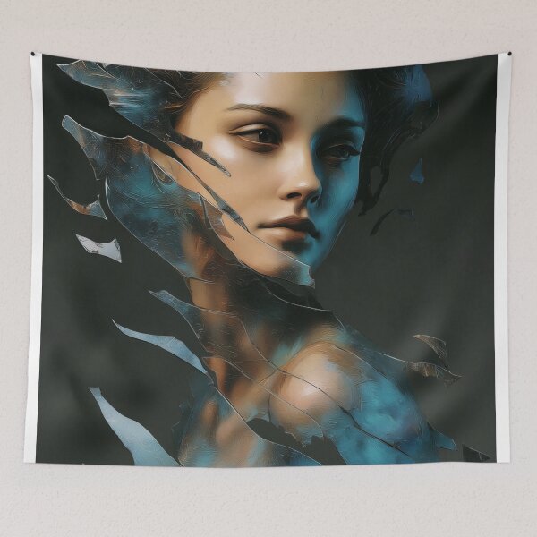 Item preview, Fractured Tide of Consciousness designed and sold by oanaunciuleanu.