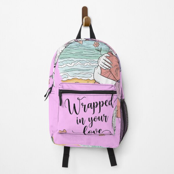 Item preview, Wrapped in Your Love – Mom Holding Baby on the Beach designed and sold by Sea Gem.