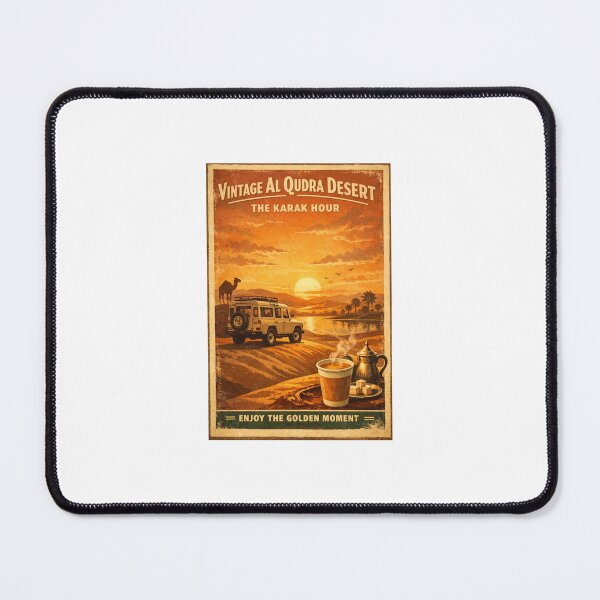 Item preview, Vintage Al Qudra Desert - The Karak Hour designed and sold by RDcollections.