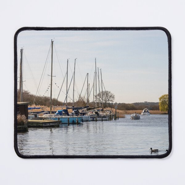 Item preview, A view down the Bure River in Horning, Norfolk Broads designed and sold by yackers1.