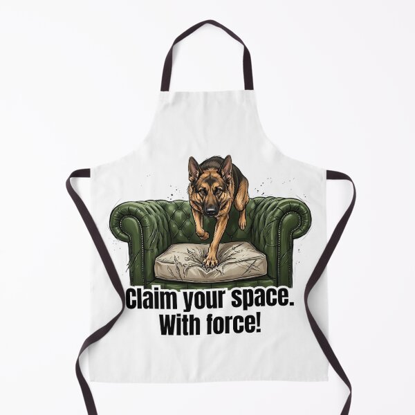 Item preview, Couch Conqueror - Funny German Shepherd Dog Chaos Art designed and sold by C360 Studio.