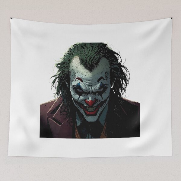 Item preview,  Gritty Joker Illustration designed and sold by Creatby7030.