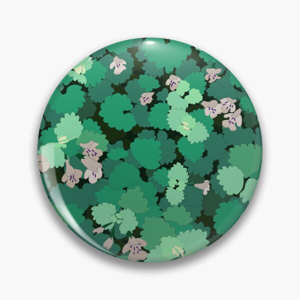 Item preview, Creeping Charlie Tiny Purple Groundcover - Faded Emerald designed and sold by eeszarek.