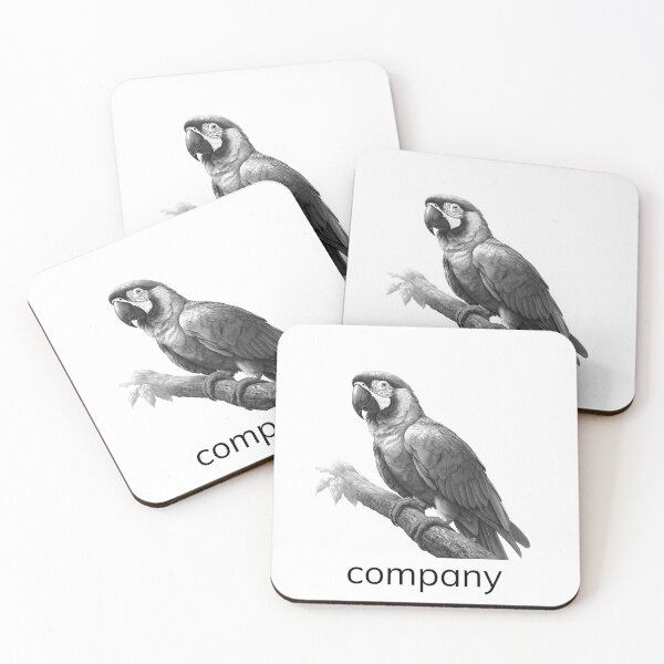 Item preview, Animal Groups: Company Parrots Candid designed and sold by WhimsyWildWear.
