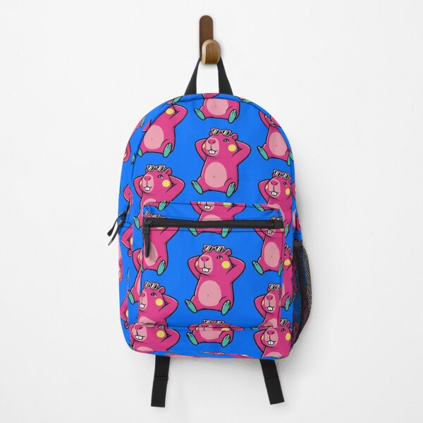 Item preview, Capy Chillax - Vibrant Magenta Relaxed Capybara designed and sold by AdriqnArt.