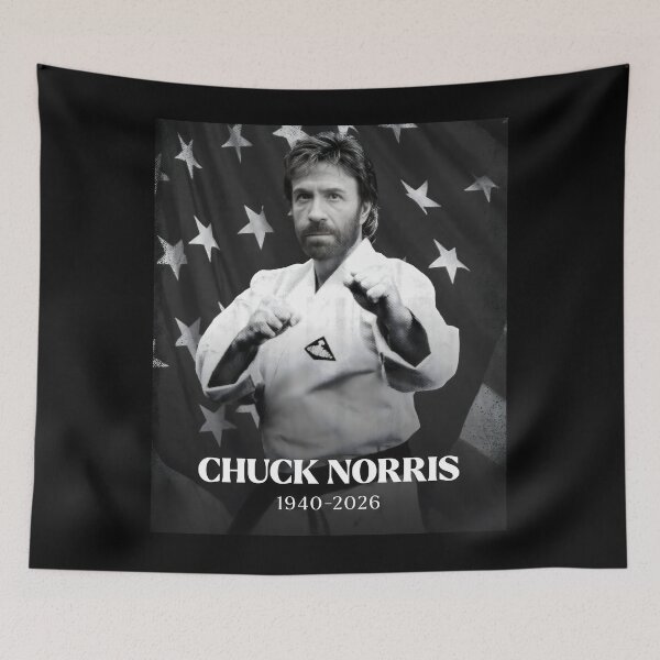 Item preview, Chuck Norris designed and sold by funeralbeat.