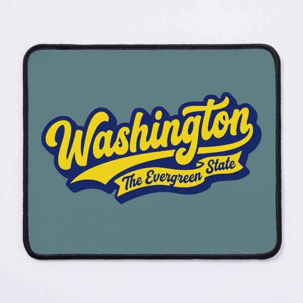 Item preview, Vintage Washington State Evergreen Baseball Script designed and sold by Cozy-Old-Pub.