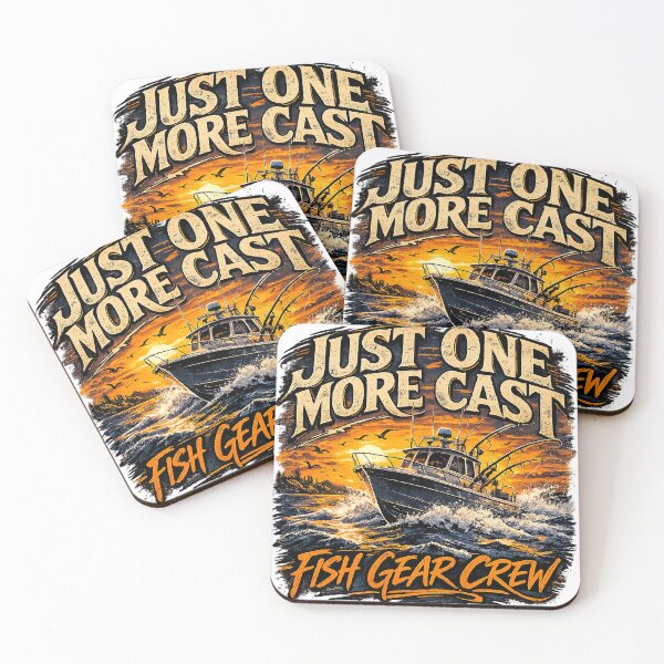 Item preview, Just One More Cast Fishing Vintage Design – Fish Gear Crew designed and sold by Fish Gear Apparel.