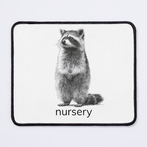 Item preview, Animal Groups: Raccoon Nursery Candid designed and sold by WhimsyWildWear.