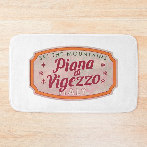 Item preview, Piana di Vigezzo, Italy, Ski, textured skiing badge designed and sold by Wanderful-roads.