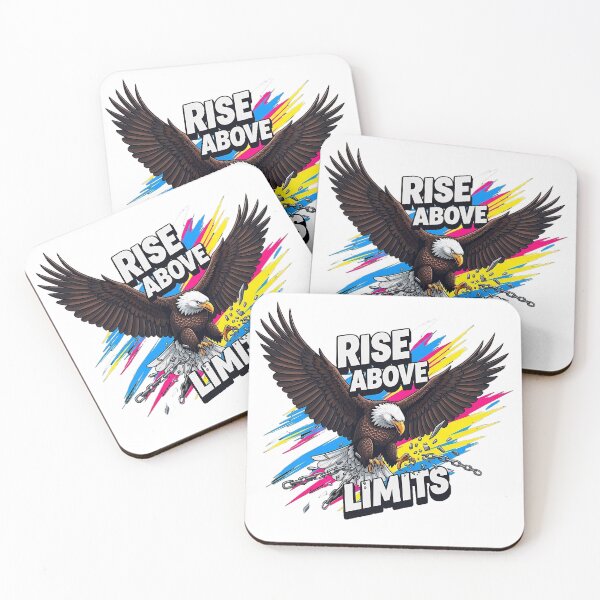 Item preview, Rise Above Limits Eagle Freedom, Breaking Chains, Success, Ambition, Courage, Determination, Motivation designed and sold by HaroonArtistic.