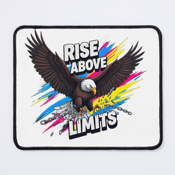 Item preview, Rise Above Limits Eagle Freedom, Breaking Chains, Success, Ambition, Courage, Determination, Motivation designed and sold by HaroonArtistic.