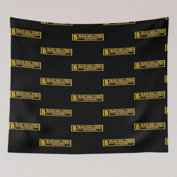 Item preview, Black Wall Street Tulsa | Bold Gold Legacy Tribute designed and sold by Zuriel Hargrove.