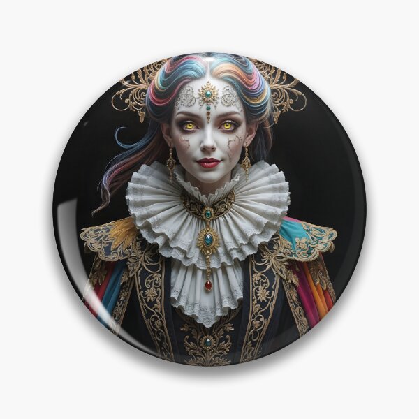 Artikelvorschau, Barock am Rande der Psychedelik: Fantasieporträt entworfen und verkauft von KunstGeist.