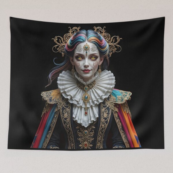 Item preview, Baroque on the verge of psychedelia: A fantasy portrait designed and sold by KunstGeist.