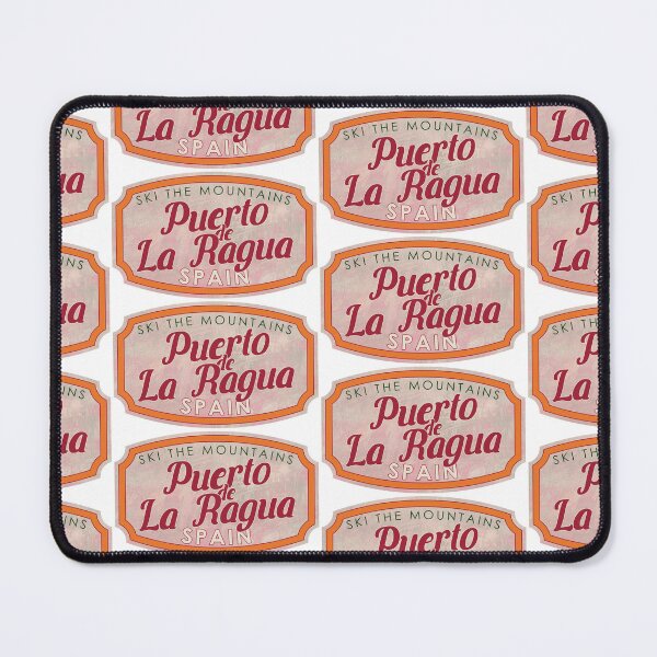 Item preview, Puerto de La Ragua, Spain, Ski, textured skiing badge designed and sold by Wanderful-roads.