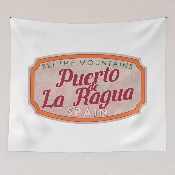 Item preview, Puerto de La Ragua, Spain, Ski, textured skiing badge designed and sold by Wanderful-roads.
