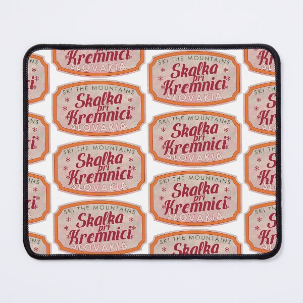 Item preview, Skalka pri Kremnici, Slovakia, Ski, textured skiing badge designed and sold by Wanderful-roads.