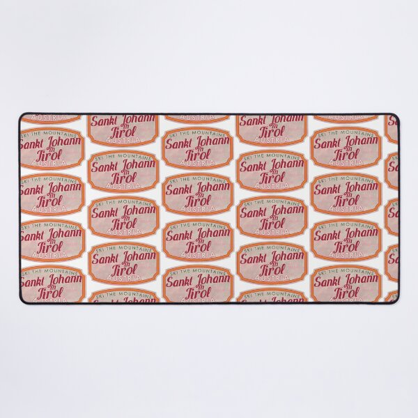 Item preview, Sankt Johann in Tirol, Austria, Ski, textured skiing badge designed and sold by Wanderful-roads.
