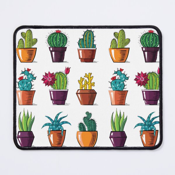 Item preview, Colorful Cactus Collection – Cute Plant Illustration designed and sold by cozy-cute.
