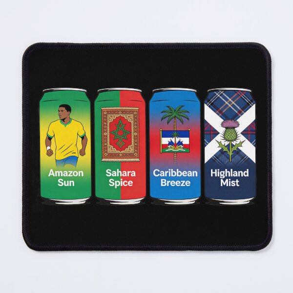 Item preview, Group C International Football Flavors designed and sold by Loom on the Loch.