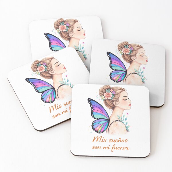 Item preview, My Dreams Are My Strength - Butterfly and Flowers designed and sold by Skully-Studio.