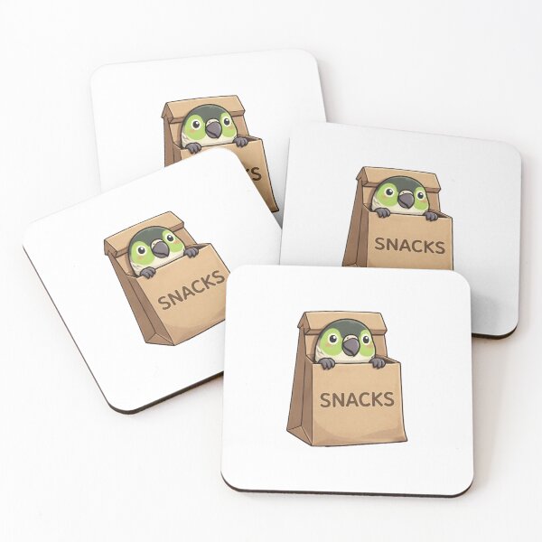 Item preview, Cute conure parrot snack time surprise  designed and sold by RBwinSm22.