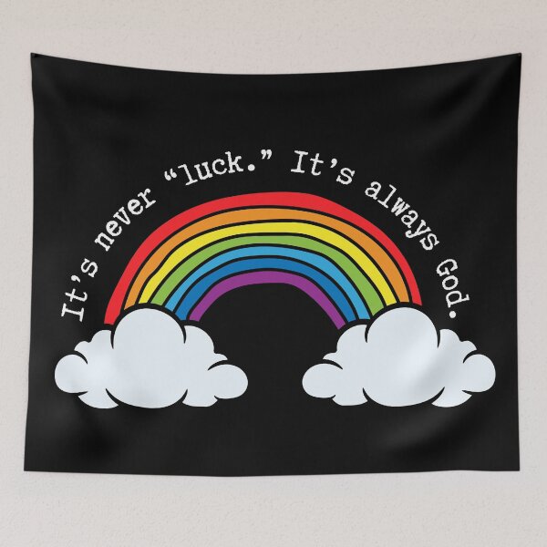 Item preview, It’s never “luck.” It’s always God.  designed and sold by threadsjam.