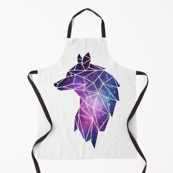 Item preview, Geometric Galaxy Wolf Polygon Art designed and sold by Art0and0Fashion.